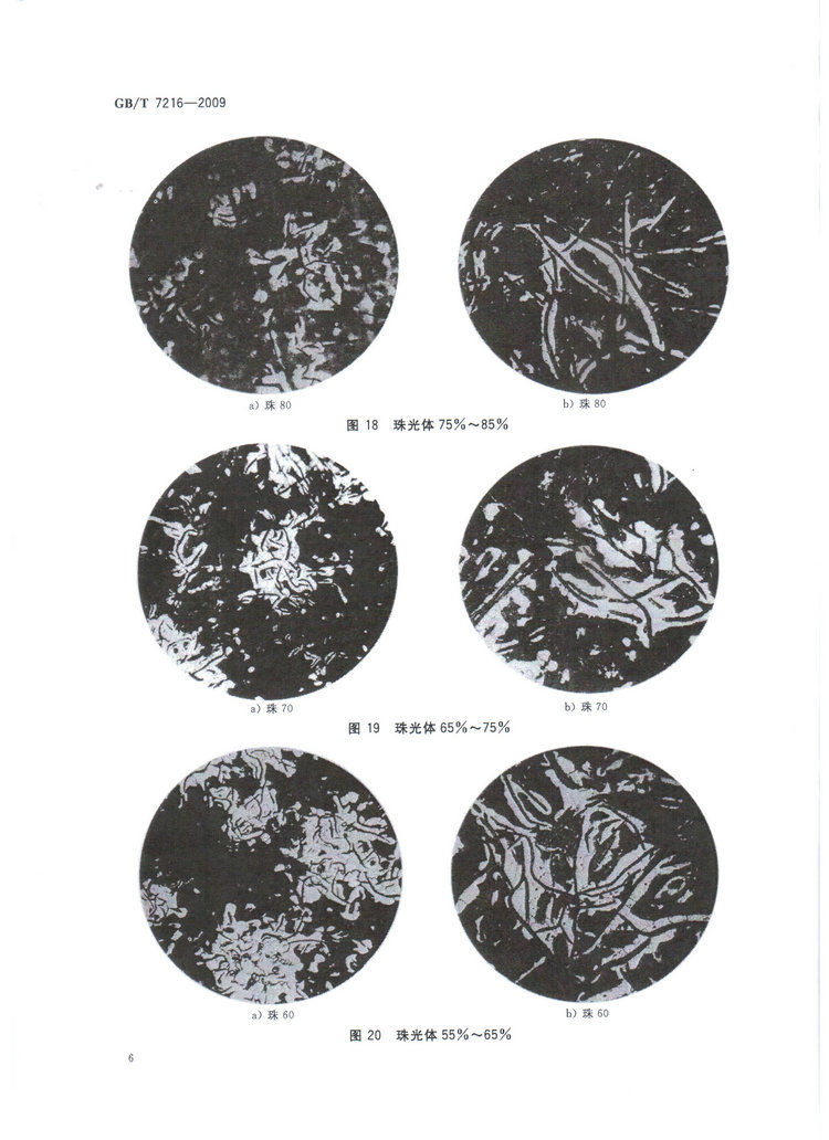 GBT7216-2009灰鑄鐵金相檢驗國家標(biāo)準(zhǔn)
