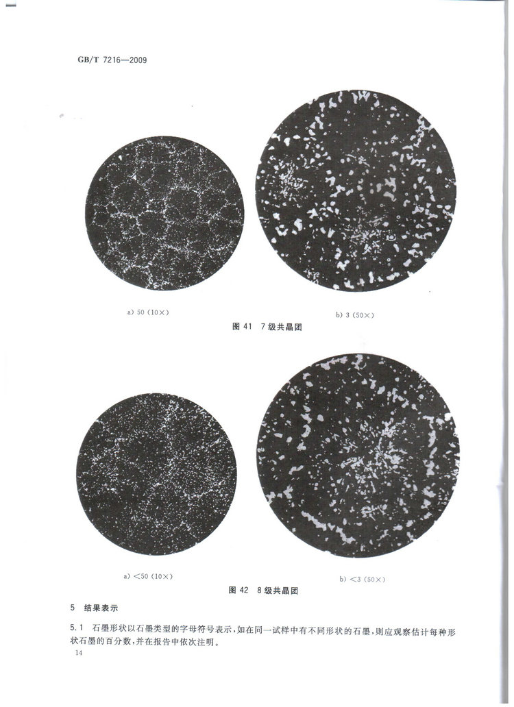 GBT7216-2009灰鑄鐵金相檢驗國家標(biāo)準(zhǔn)